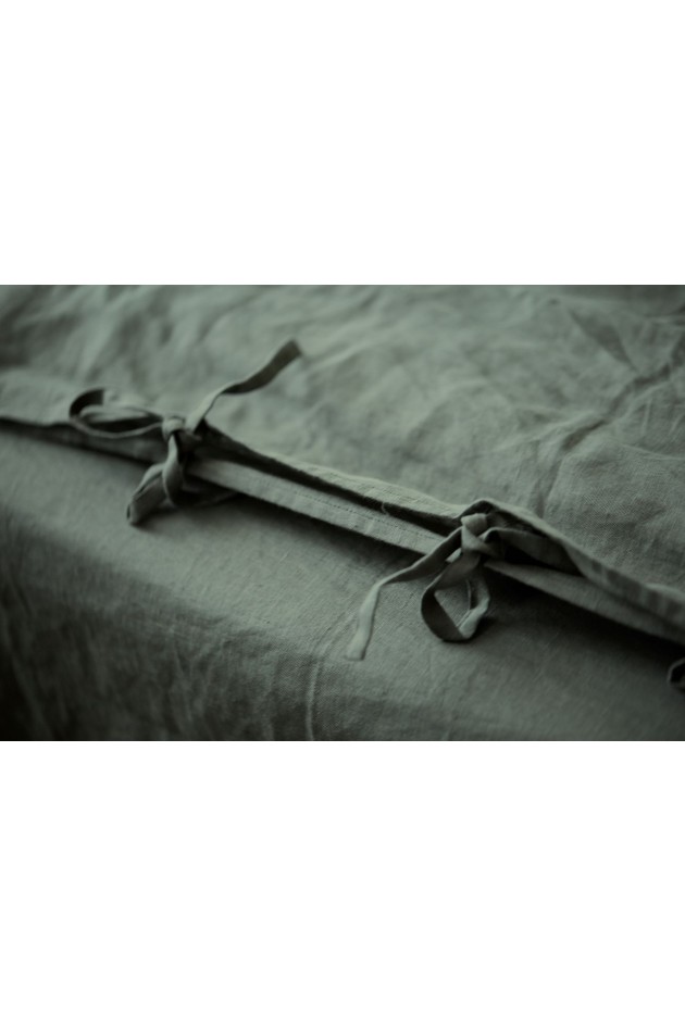 Linen bedding khaki POST-10005