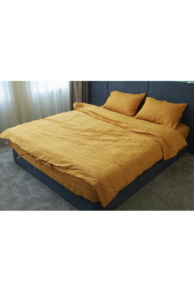 Natural bed of mustard