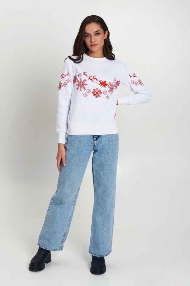 New Year's Women's sweater UKRS-8863