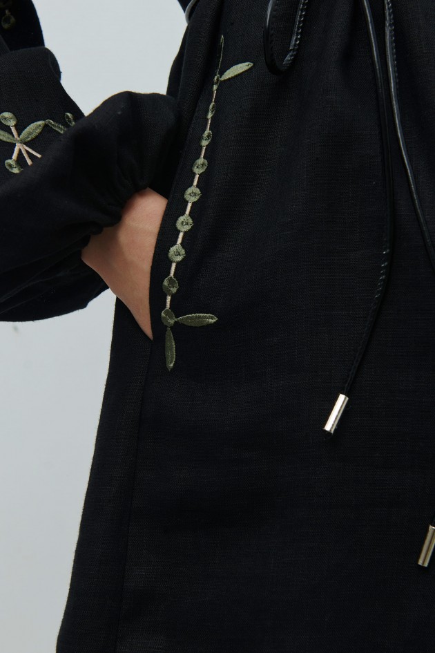 Long embroidered dress Vinok UKR-4249